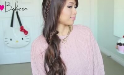 Carousel Lace Braid Hairstyle